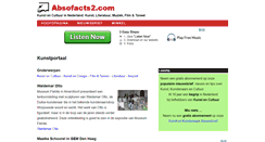 Desktop Screenshot of absofacts2.com