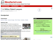 Tablet Screenshot of absofacts2.com